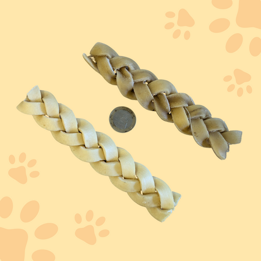 Peau de buffle tressée