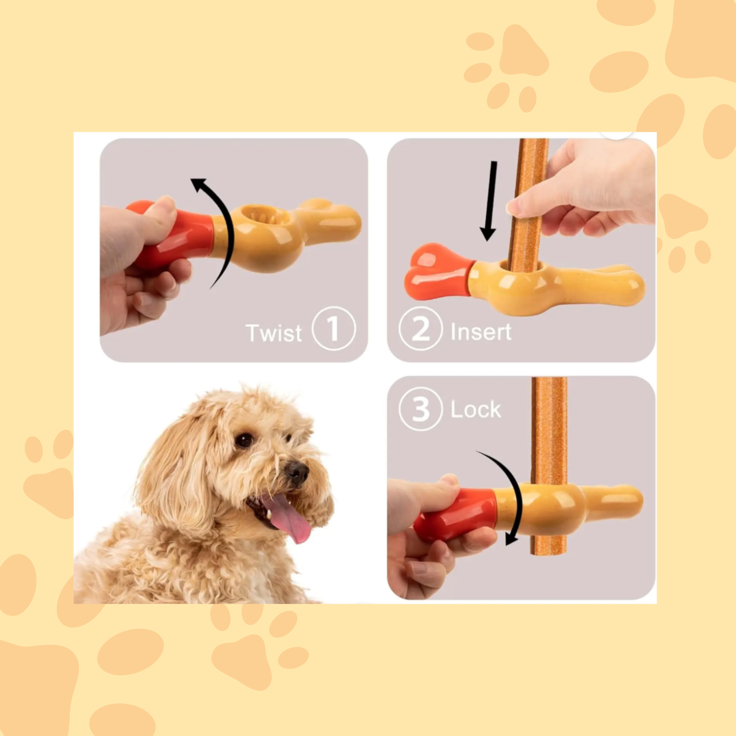 Bully stick Holder
