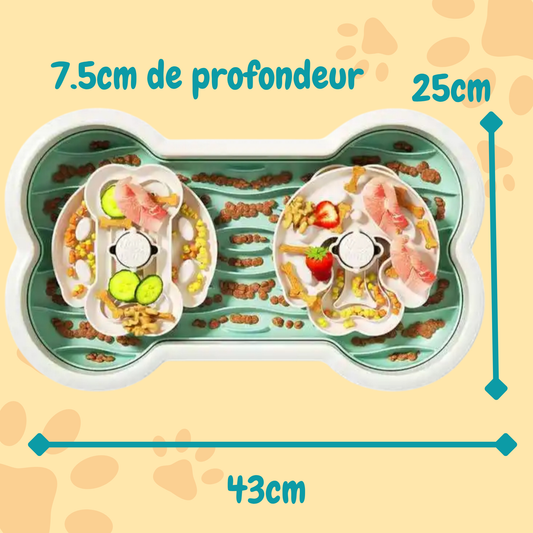 Gamelle anti glouton puzzle XXL