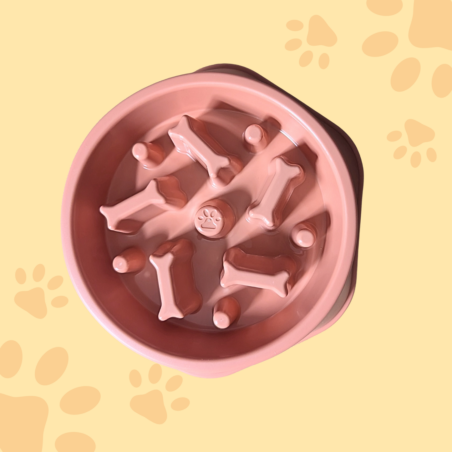 Gamelle antiglouton hexagonale