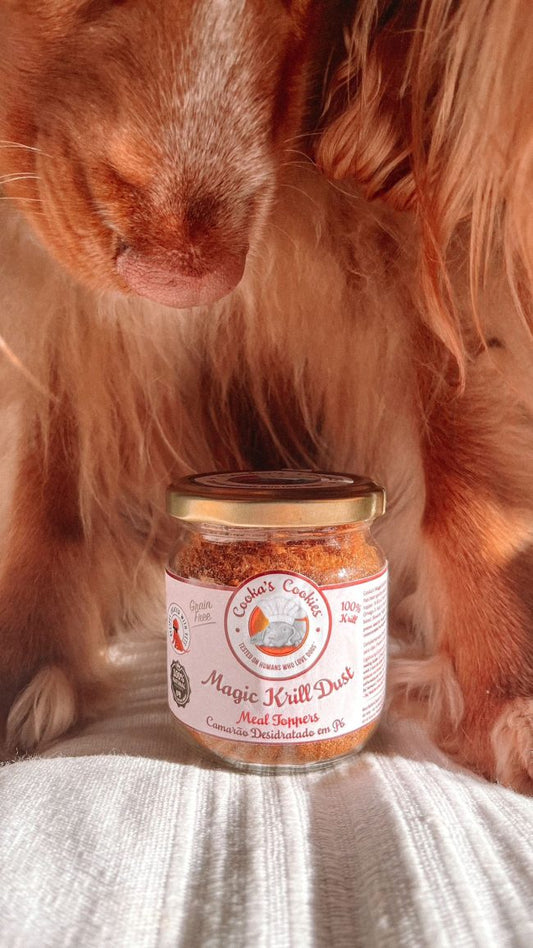 Poussière de krill - décoration de repas