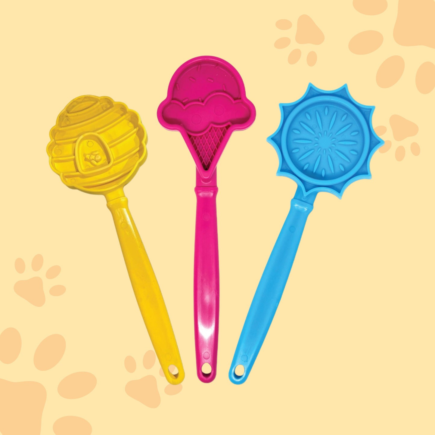 Baton de léchage fleur