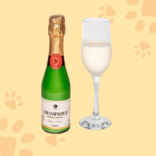 Cheers&pet champagne