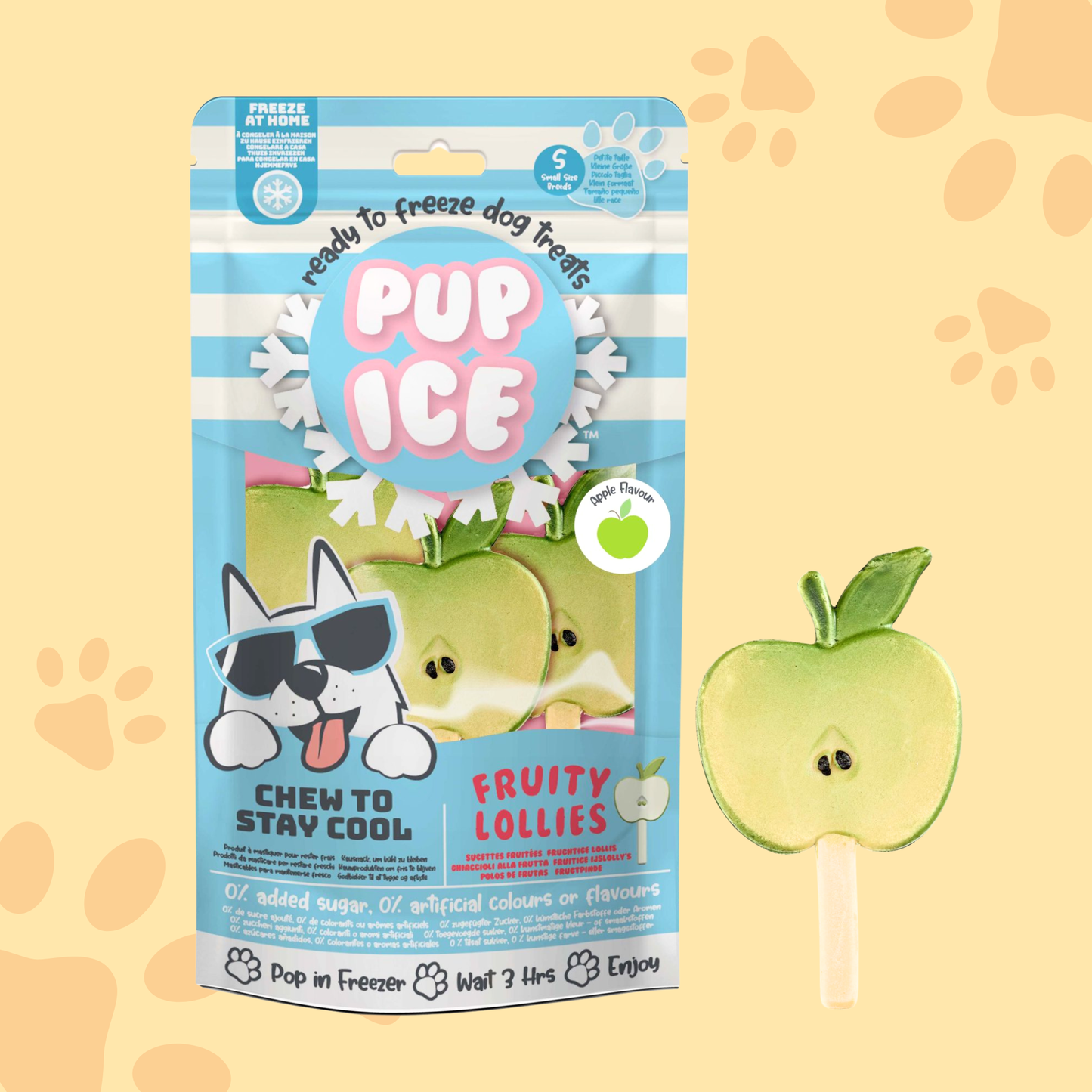 Pup Ice – Sucette Glacée à la Pomme