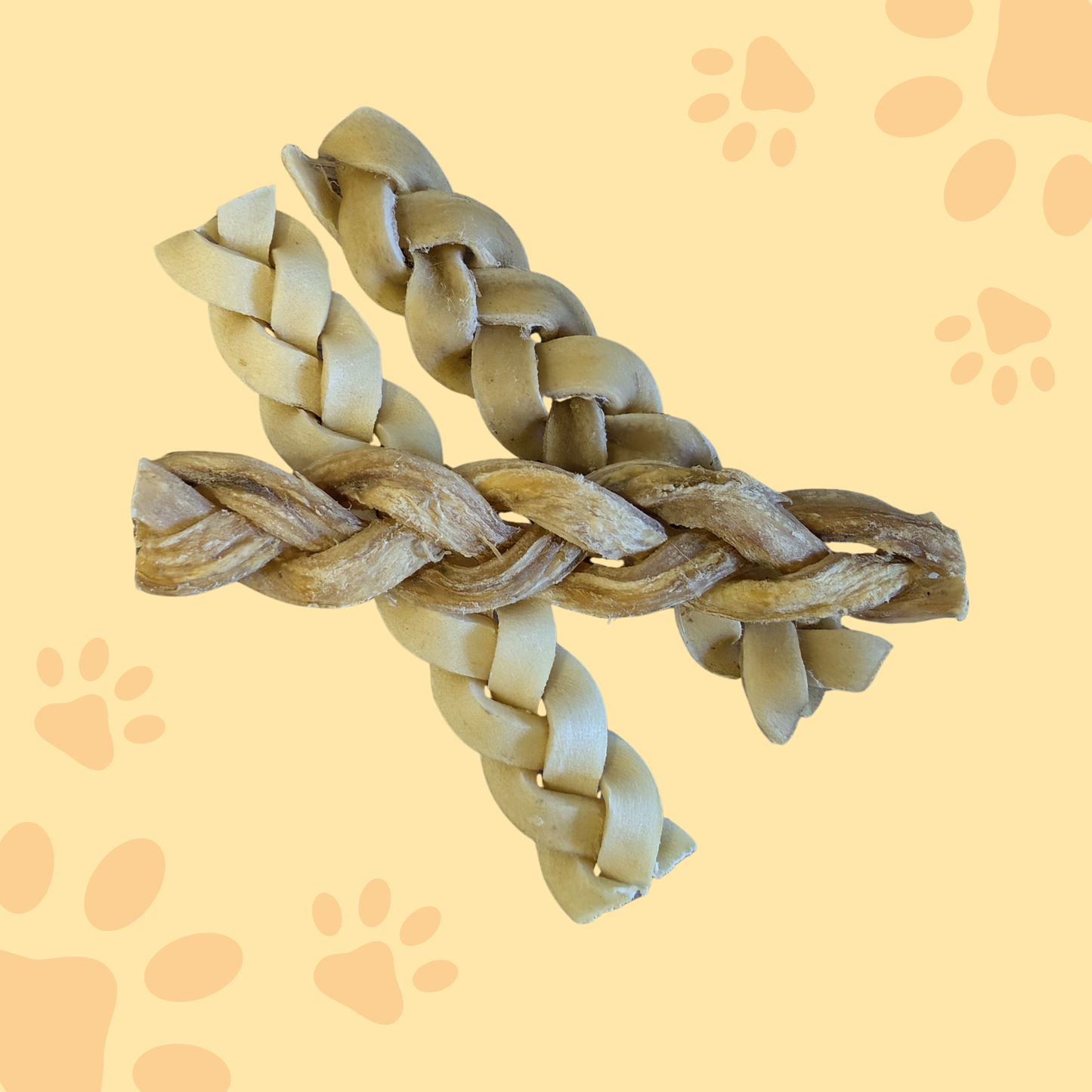 Peau de buffle tressée