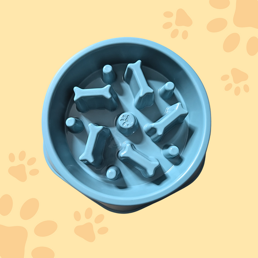 Gamelle antiglouton hexagonale